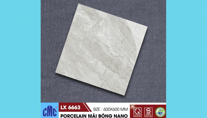 Gạch Porcelain Mài Bóng Nano LX6663