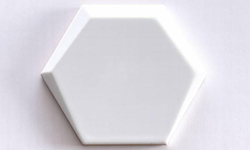 Gạch thẻ lục giác trắng bóng vát 87*173*150mm M1715800