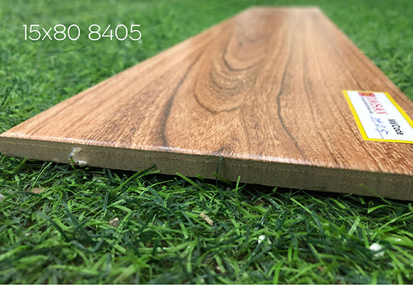 Gạch lát nền giả gỗ nhập khẩu 15x80cm 8405