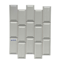 Gạch thẻ xám ấm bóng vát KT 75x150mm STA75153-B