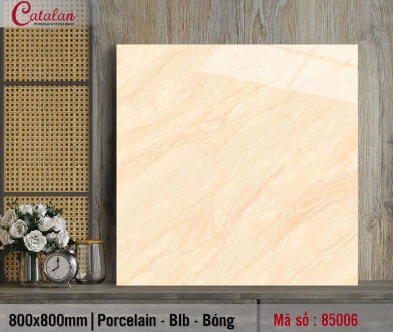 Gạch lát nền Porcelain Catalan 800x800mm TITAN 85006