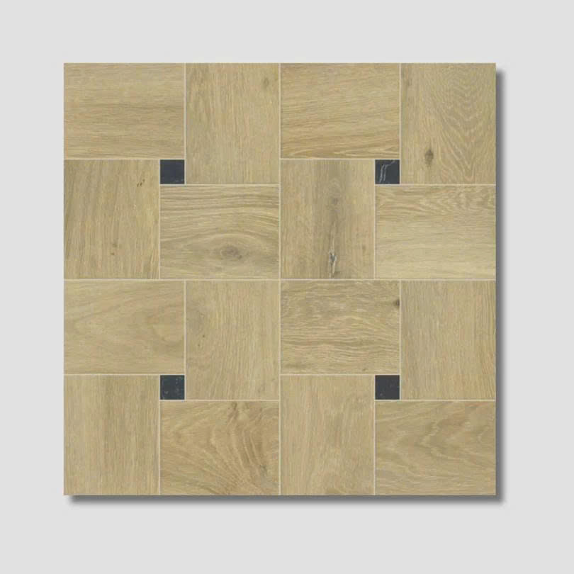 Gạch giả gỗ 600x600mm xương đá nhập khẩu mã GG6010