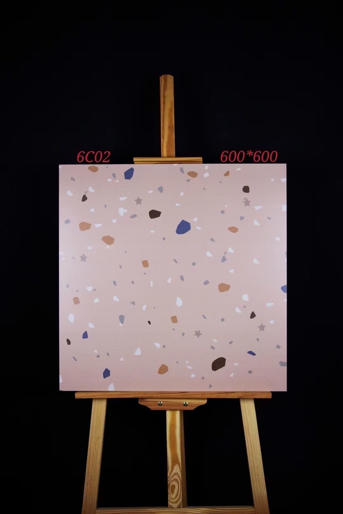 Gạch Terrazzo 600x600mm Men Matt 6C02