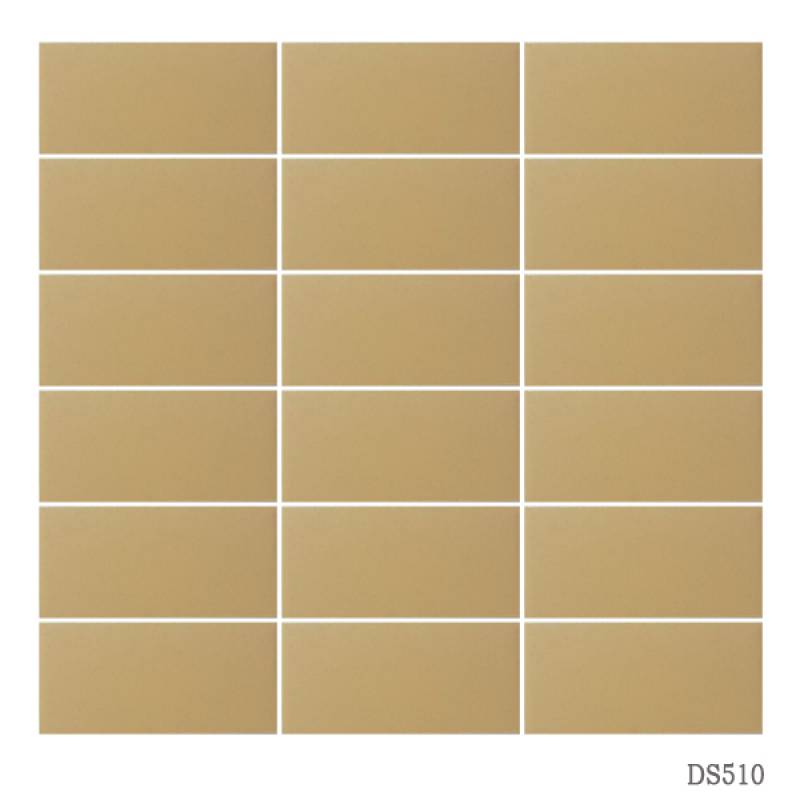 Gạch ốp tường vỉ giấy 45x95mm màu cam nhạt