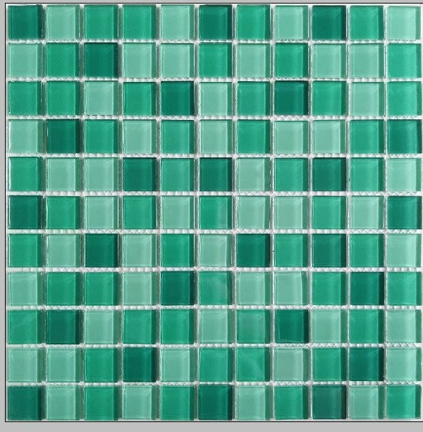 Gạch Mosaic Thủy Tinh Chip 25x25mm GP - 25LA