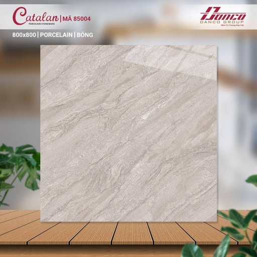 [85004] Gạch lát nền Porcelain Catalan 800x800mm TITAN 85004