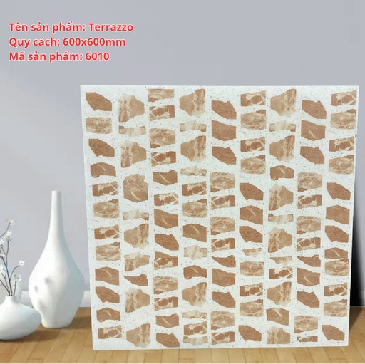 [6010] Gạch Terrazzo KT 600x600mm 6010