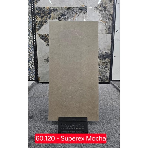 [Superex Mocha] Gạch Ấn Độ KT 600x1200mm Superex Mocha