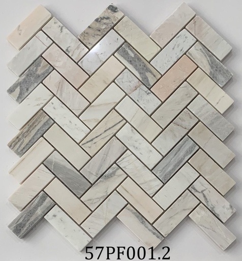 [DA_LUX_57PF001.2] Gạch Mosaic đá tự nhiên DA_LUX_57PF001.2