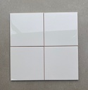 Gạch thẻ trắng bóng phẳng 150x150mm mã STA150150