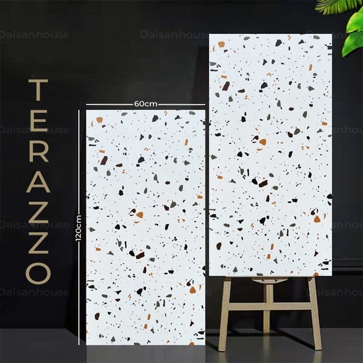 [126027] Gạch Terrazzo 600x1200mm Men Matt 126027