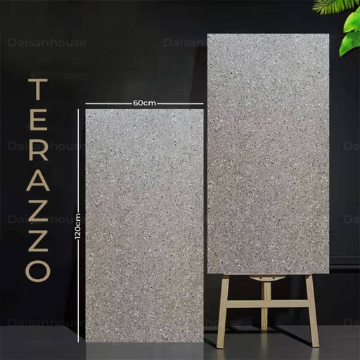 [12655] Gạch Terrazzo 600x1200mm Men Matt 12655