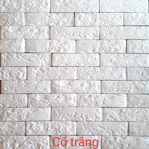 [VC11325019] Gạch Giả Cổ Màu Trắng 5x20cm