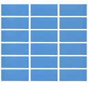 Gạch ốp tường vỉ giấy 45x95mm màu xanh dương nhạt