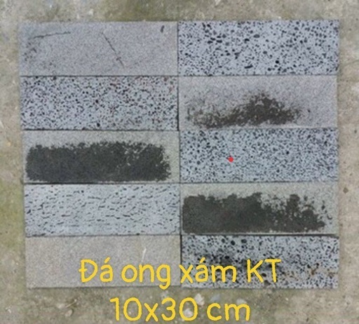 [DOX1030] Đá Ong Xám 10x30cm