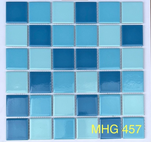 [MHG 457] Gạch Mosaic Gốm Vỉ 300x300 Chíp 48x48