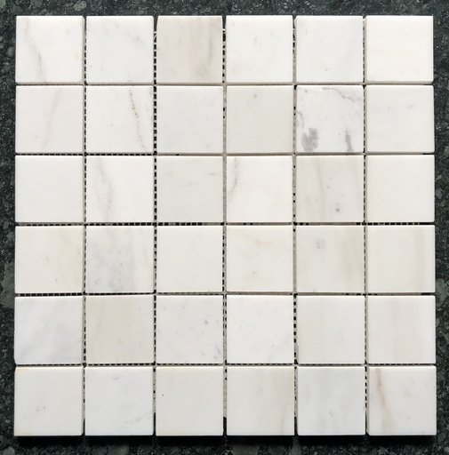 [Ref 9523] Đá Mosaic Trắng Sữa Chíp 48x48 Mã M12F