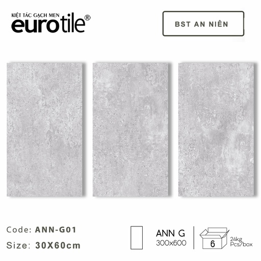 [ANN-G02] Gạch ốp lát Eurotile 30x60 ANN-G02