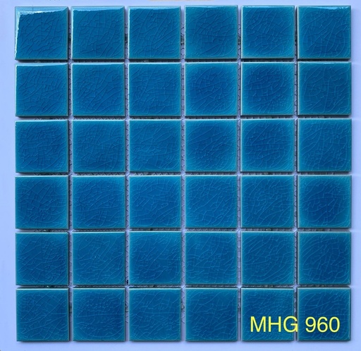 [MHG 960] Gạch Mosaic Gốm Men Rạn Đơn MHG 960